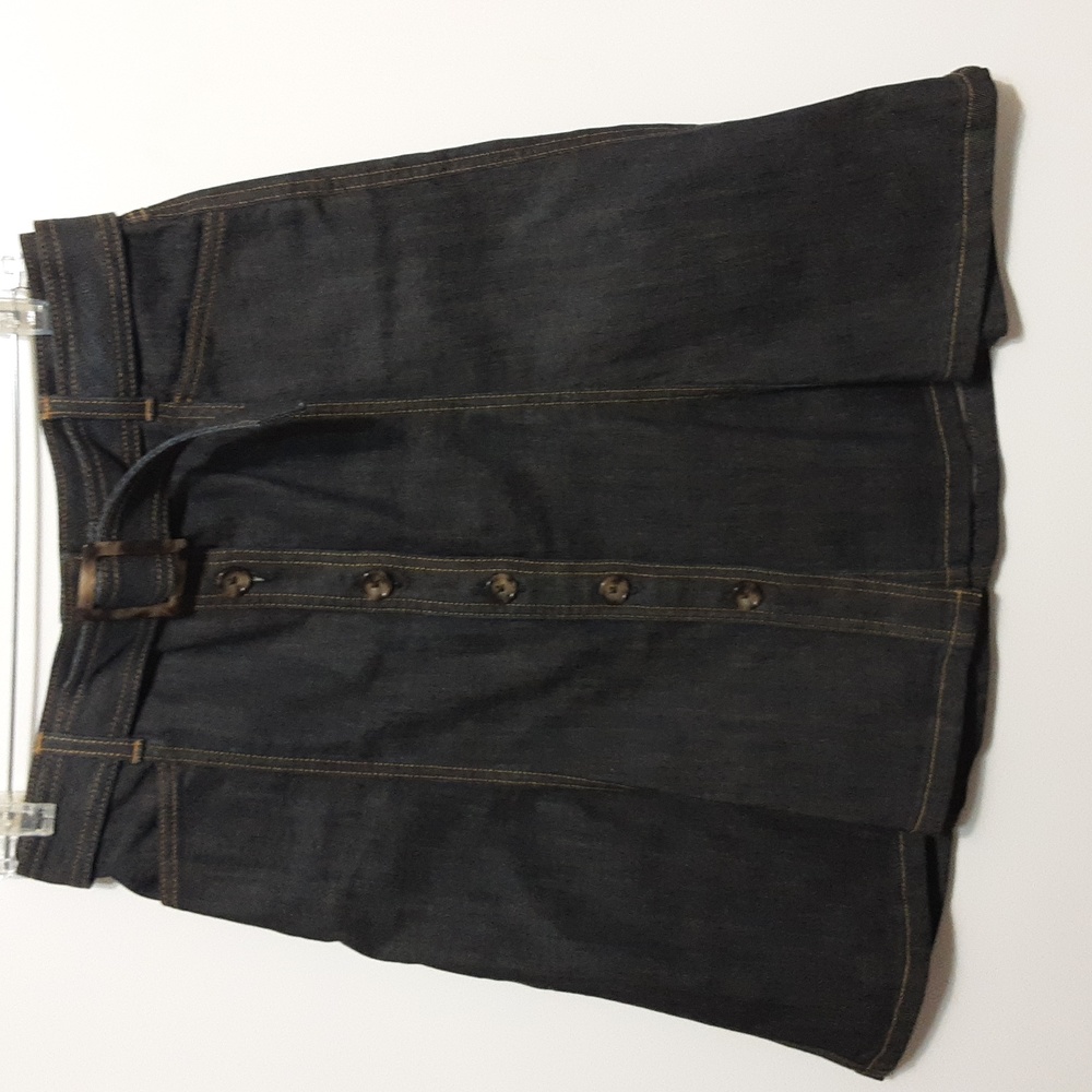Ann Taylor 6P Circular Belted Skirt‎